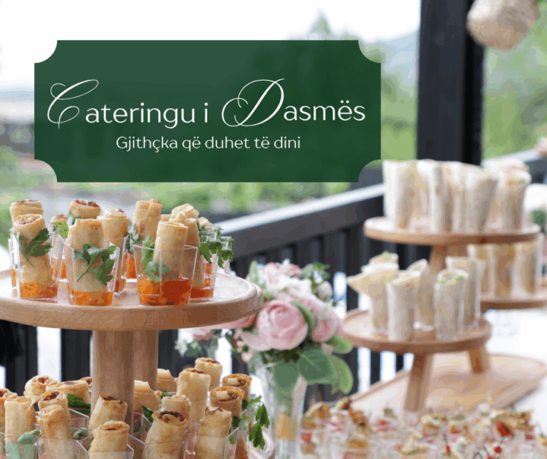 Catering për dasma: Çfarë duhet të dini para se të vendosni
