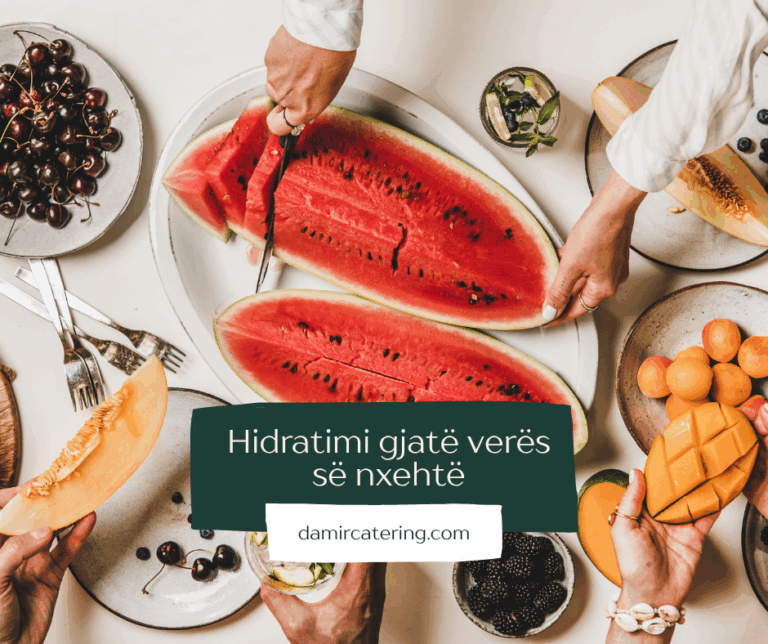 Ushqime të freskëta për sezonin e nxehtë të verës