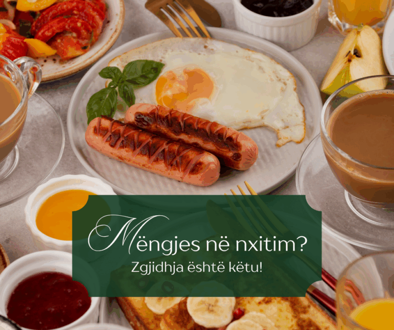 Si të mos humbni mëngjesin, edhe kur jeni me nxitim?